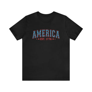 America 1776 Women's Short Sleeve Graphic Tee