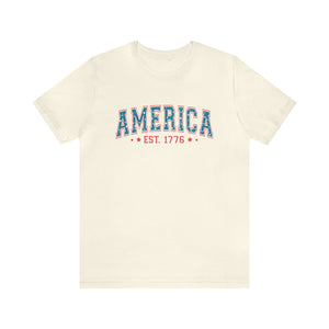 America 1776 Women's Short Sleeve Graphic Tee