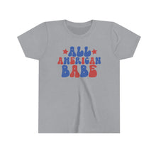 Load image into Gallery viewer, All American Babe Girls Youth Retro T-shirt
