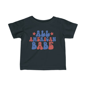 All American Babe Infant Fine Jersey Tee