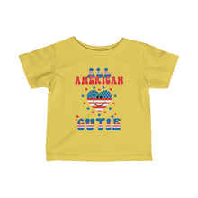 Load image into Gallery viewer, All American Cutie Infant Fine Jersey Tee
