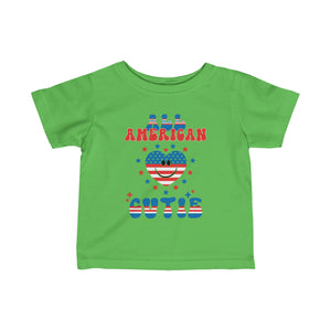 All American Cutie Infant Fine Jersey Tee