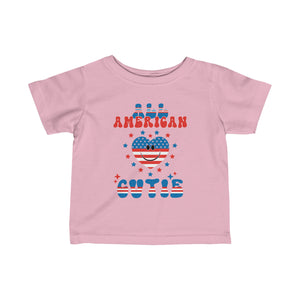 All American Cutie Infant Fine Jersey Tee