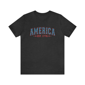 America 1776 Women's Short Sleeve Graphic Tee