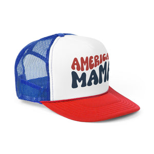 American Mama Letters Trucker Cap