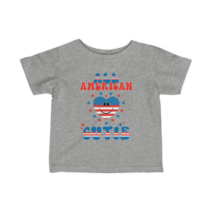 All American Cutie Infant Fine Jersey Tee