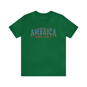 America 1776 Women's Short Sleeve Graphic Tee