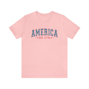 America 1776 Women's Short Sleeve Graphic Tee