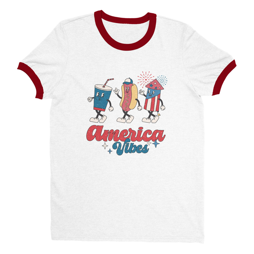 Retro America Vibes Men's T-shirt