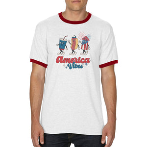 Retro America Vibes Men's T-shirt