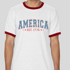 America 1776 Men’s Ringer T-shirt