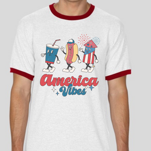 Retro America Vibes Men's T-shirt