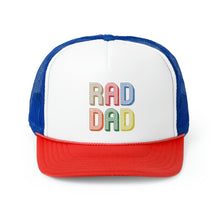 Load image into Gallery viewer, Rad Dad Retro Trucker Cap
