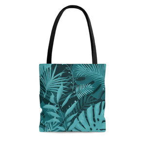 Aqua Jungle High Quality Tote Bag