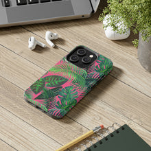 Load image into Gallery viewer, Neon Jungle Pink and Green Tough Phone Case, Case-Mate
