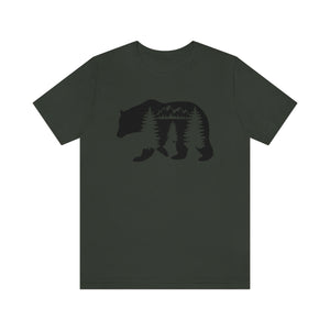 Nature Bear Men's Short Sleeve Graphic Tee