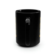 Load image into Gallery viewer, Sunflower Sun Tarot Black Mug, 15oz
