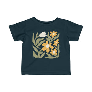 Utopian Flower Abstract Infant Fine Jersey Tee