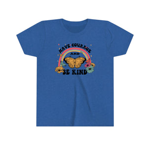 Have Courage Be Kind Girls Retro T-shirt