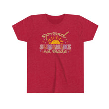 Load image into Gallery viewer, Spread Sunshine Not Shade Girls Youth Retro T-shirt
