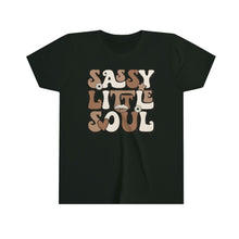 Load image into Gallery viewer, Sassy Little Soul Girls Youth Retro T-shirt
