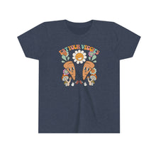 Load image into Gallery viewer, Eat Your Veggies Youth Girls Retro T-shirt
