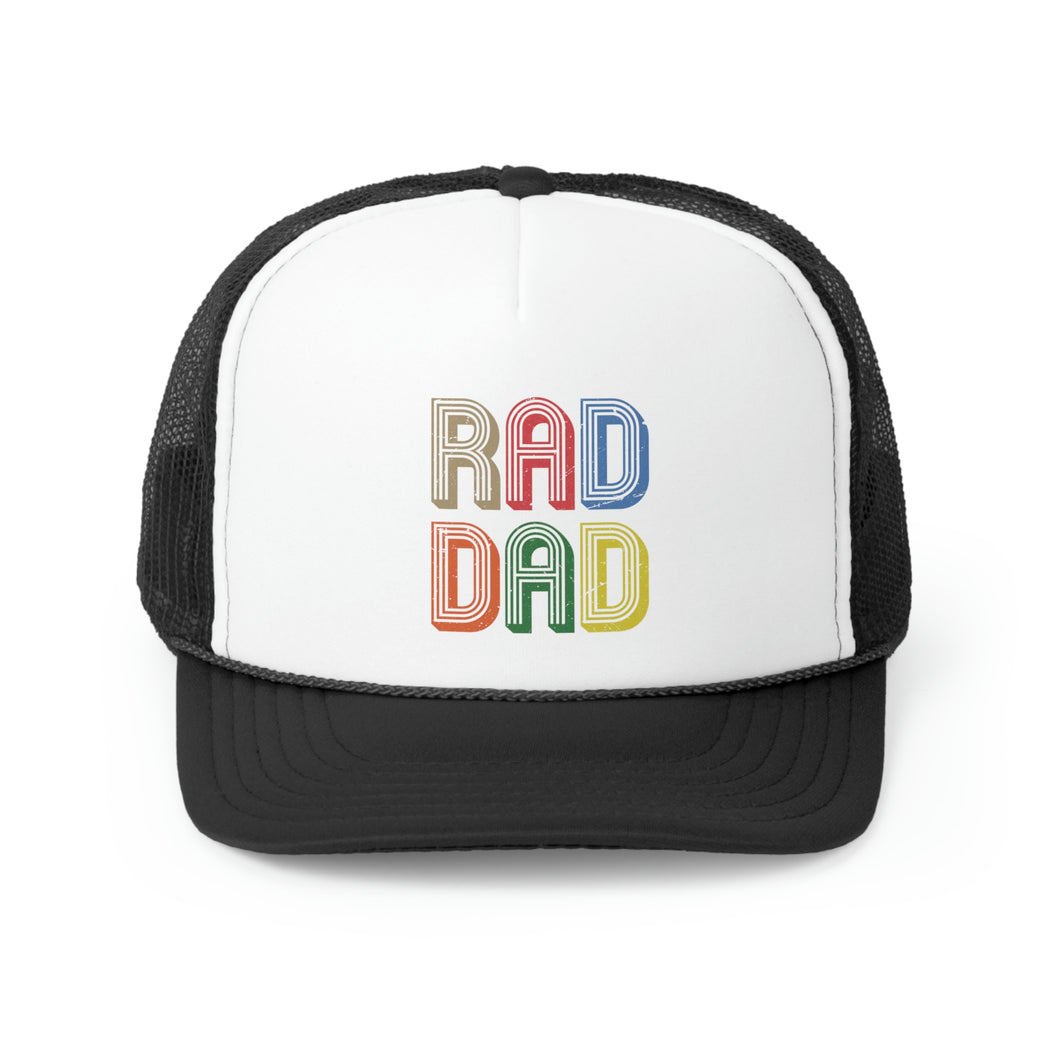 Rad Dad Retro Trucker Cap