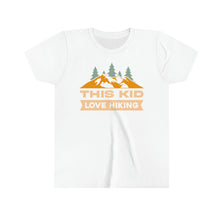 Load image into Gallery viewer, This Kid Loves Hiking Youth Boys T-shirt
