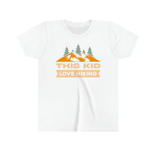 This Kid Loves Hiking Youth Boys T-shirt