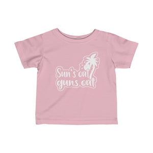 Suns Out Guns Out Infant Fine Jersey Tee