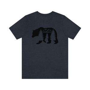 Nature Bear Men's Short Sleeve Graphic Tee