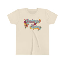 Load image into Gallery viewer, Kindness Matters Girls Youth Retro T-shirt
