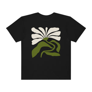 Lonely Flower Abstract Women’s Vintage T-shirt