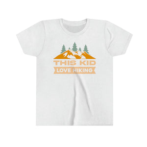 This Kid Loves Hiking Youth Boys T-shirt