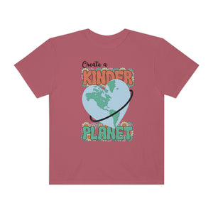 Create A Kinder Planet Retro Women’s Vintage T-shirt