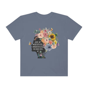 She Believed She Could So She Did Women’s Vintage T-shirt