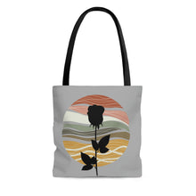 Load image into Gallery viewer, Black Rose Retro High Quality Tote Bag
