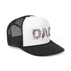 Flag Dad Trucker Cap