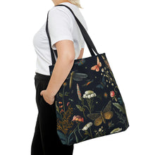 Load image into Gallery viewer, Dragonflies Black High Quality Tote Bag
