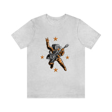 Load image into Gallery viewer, Space RockStar Men&#39;s Short Sleeve Graphic Tee
