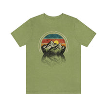 Load image into Gallery viewer, Mountain Adventure Retro Men&#39;s Short Sleeve Graphic Tee
