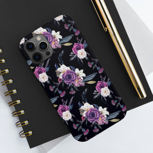 Purple Rose Tough Phone Case, Case-Mate