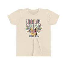 Load image into Gallery viewer, Long Live Rock N Roll Guitar Girls Youth Retro T-shirt
