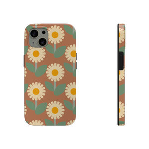 Vintage Wallflowers Tough Phone Case, Case-Mate