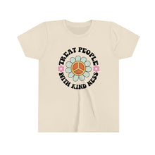 Load image into Gallery viewer, Treat People with Kindness Girls Youth Retro T-shirt
