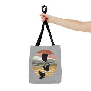 Black Rose Retro High Quality Tote Bag