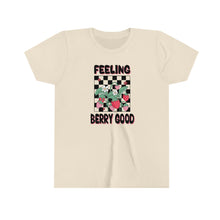 Load image into Gallery viewer, Feeling Berry Good Youth Girls Retro T-shirt
