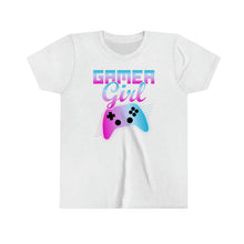 Load image into Gallery viewer, Gamer Girl Youth Girls Retro T-shirt
