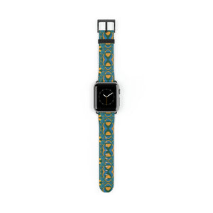 Marrakesh Faux-Leather Apple Watch Band