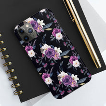 Load image into Gallery viewer, Purple Rose Tough Phone Case, Case-Mate
